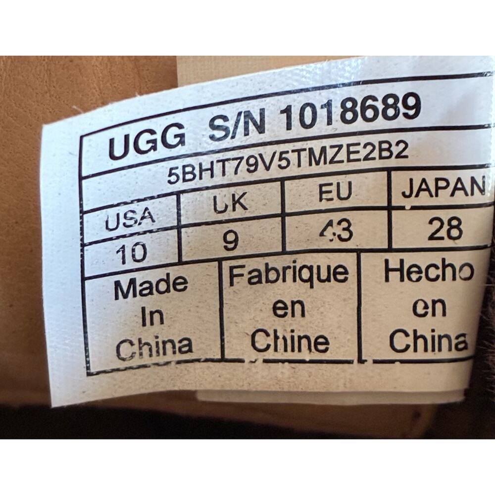 UGG Treadlite Jovin Brown Leather Oxford Shoes 1018689 Men's US Size 10 - Picture 10 of 10